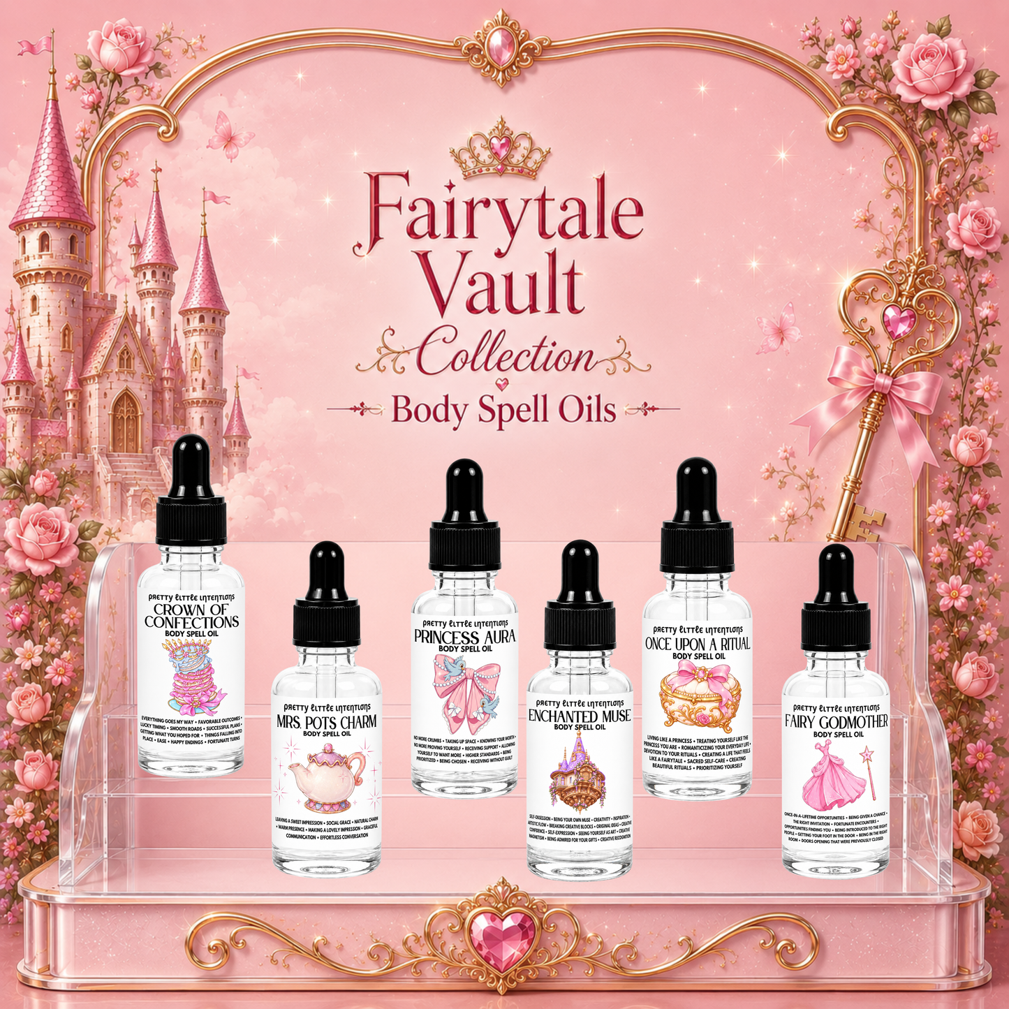 Fairytale Vault Spell Oil Collection| BEGINS SHIPPING LATE NOVEMBER