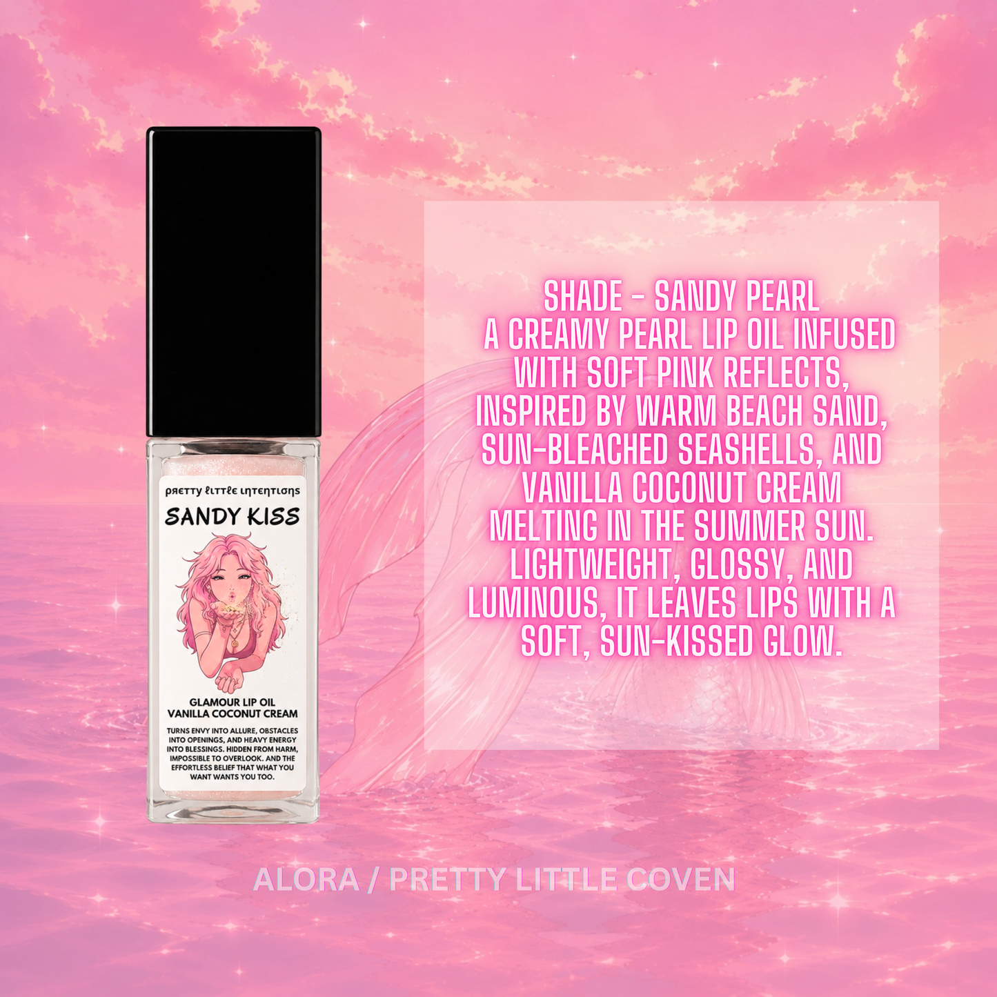Sandy Kiss Glamour Lip Oil