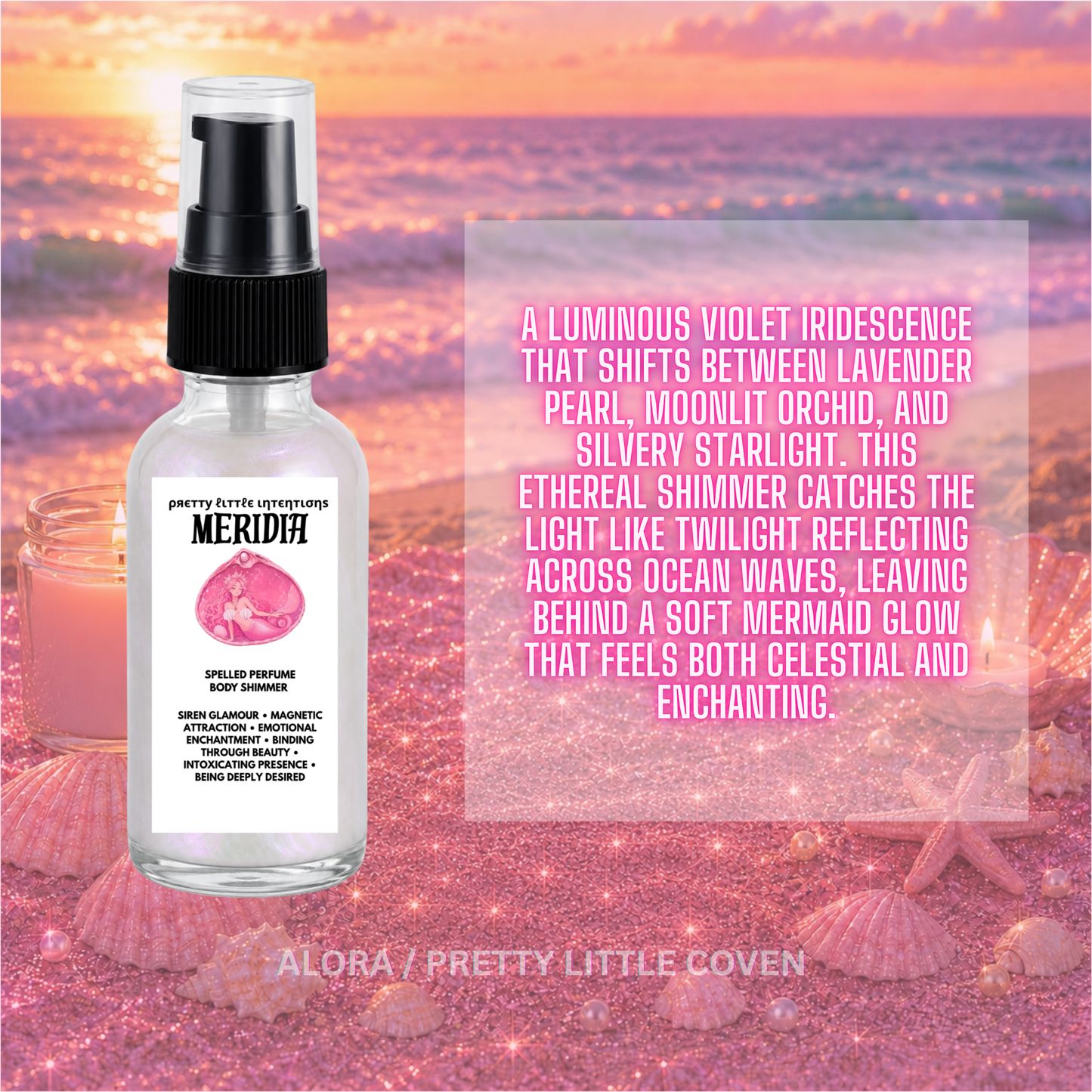 Meridia Spelled Perfume Body Shimmer - PRE-ORDER
