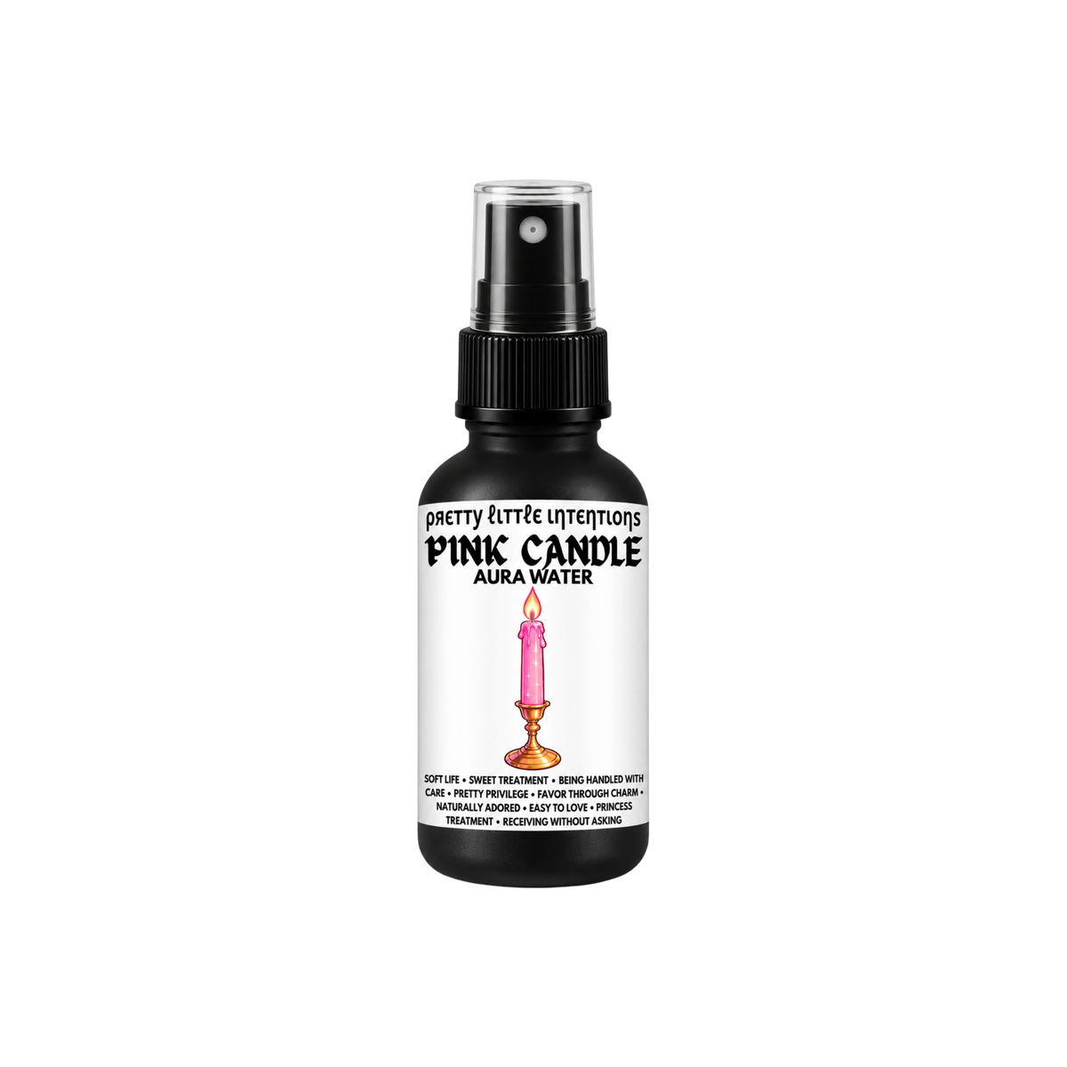 Pink Candle Aura Water 2oz | SHIPS EARLY DECEMBER