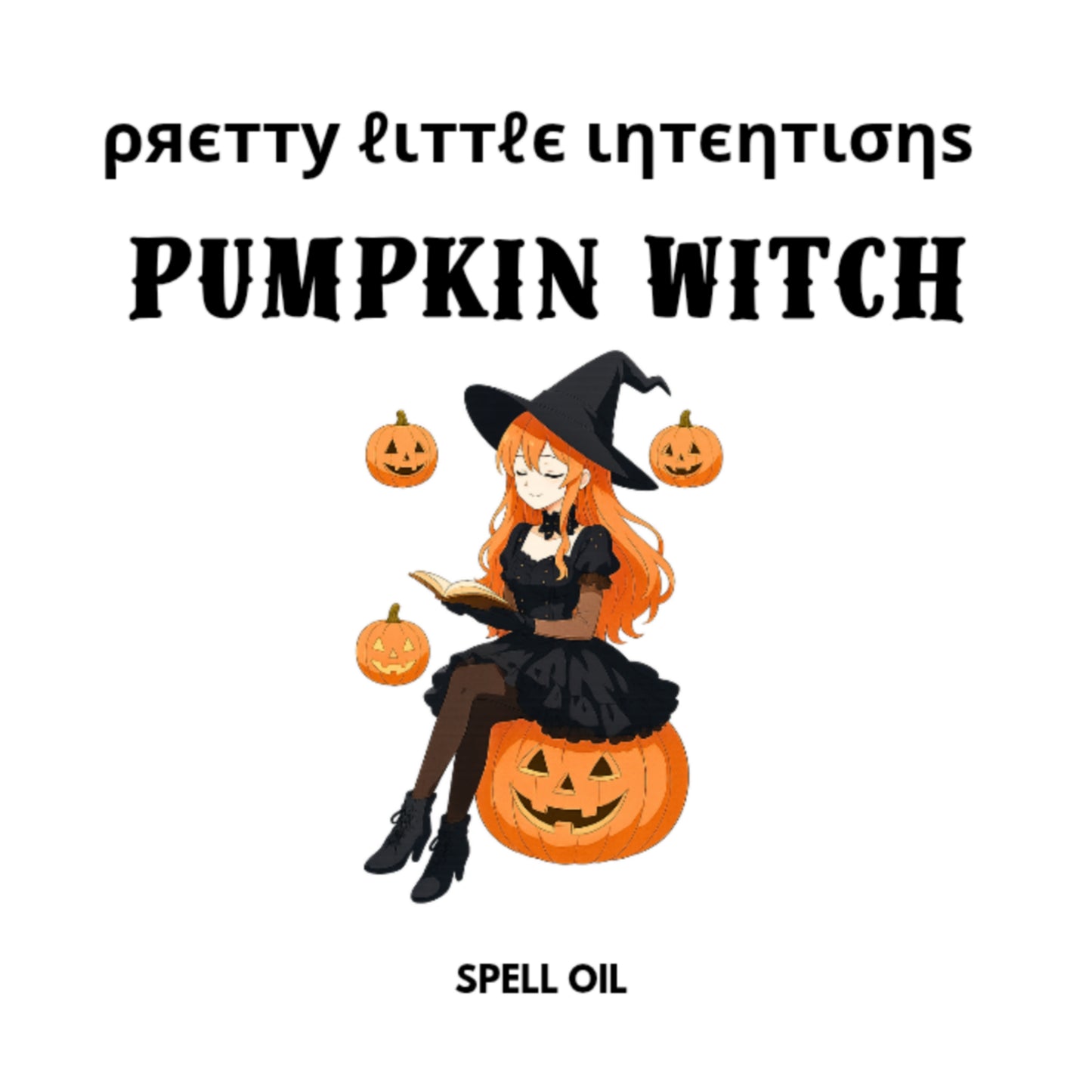 Pumpkin Witch Spell Oil
