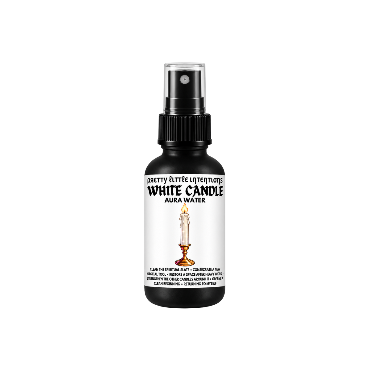 White Candle Aura Water 2oz | SHIPS EARLY DECEMBER