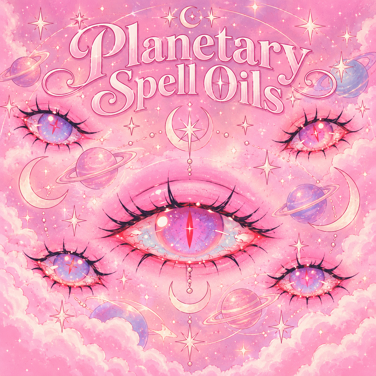 Planetary Spell Oils