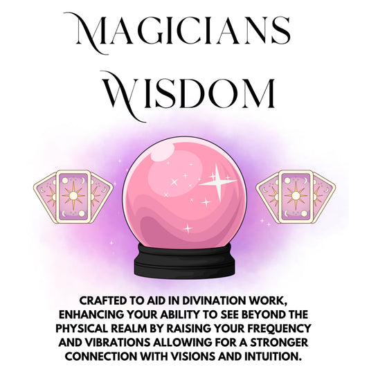 Magicians Wisdom Body Spell Oil