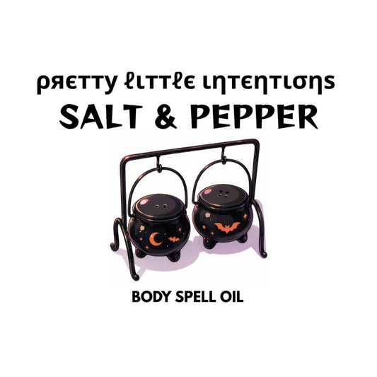 Salt & Pepper Spell Oil | PRE-ORDER Ships After September 1st