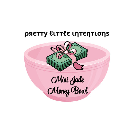 Spelled Mini Jade Money Bowls
