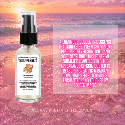 Treasure Chest Spelled Perfume Body Shimmer - PRE-ORDER