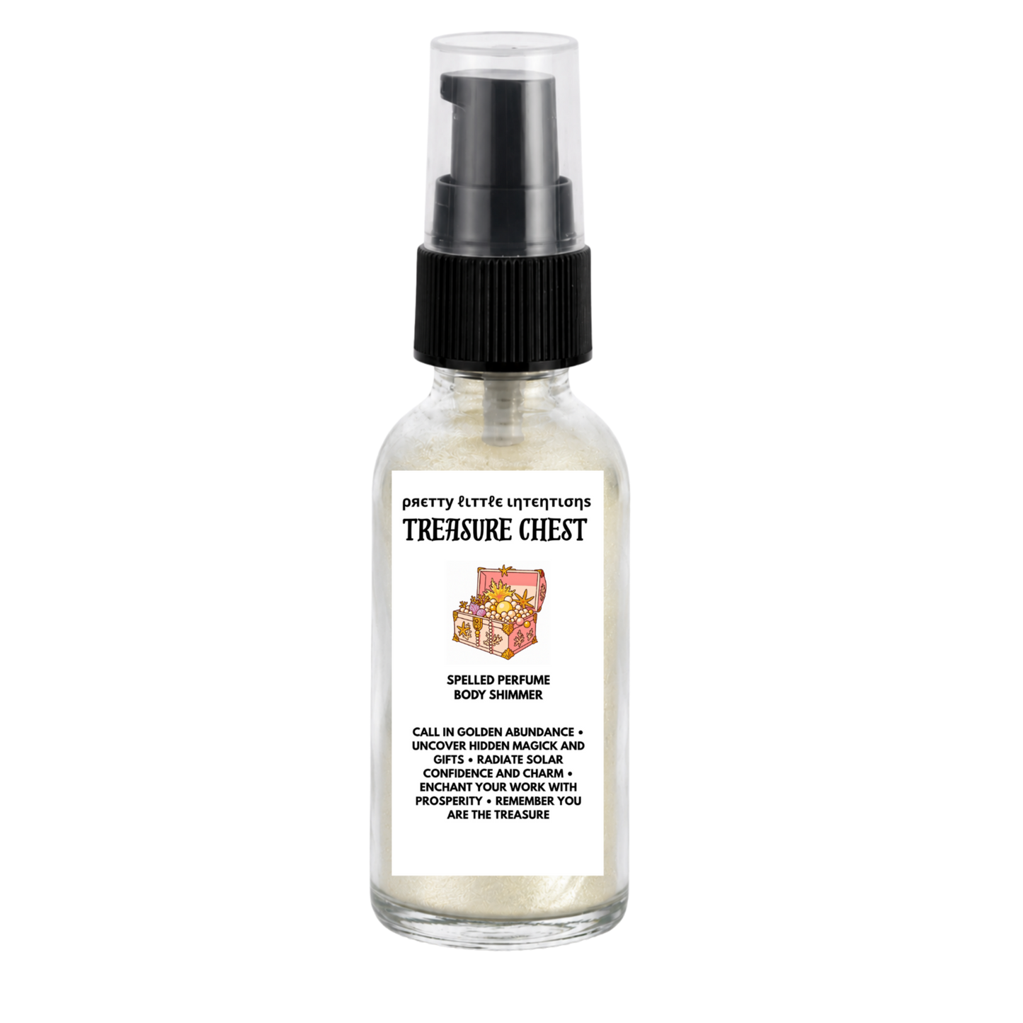 Treasure Chest Spelled Perfume Body Shimmer - PRE-ORDER