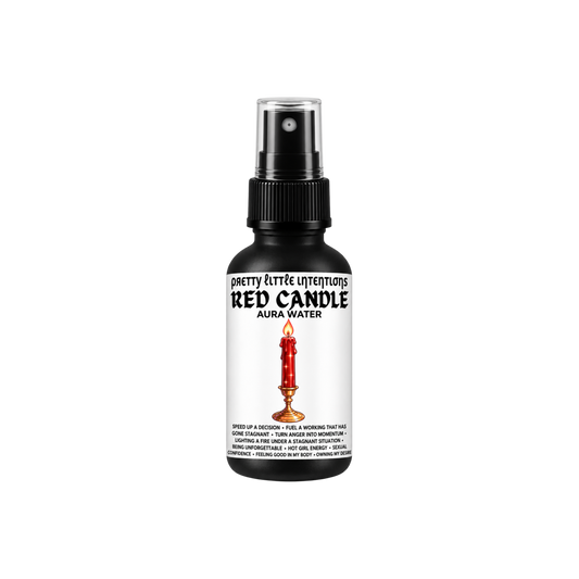 Red Candle Aura Water 2oz | SHIPS EARLY DECEMBER