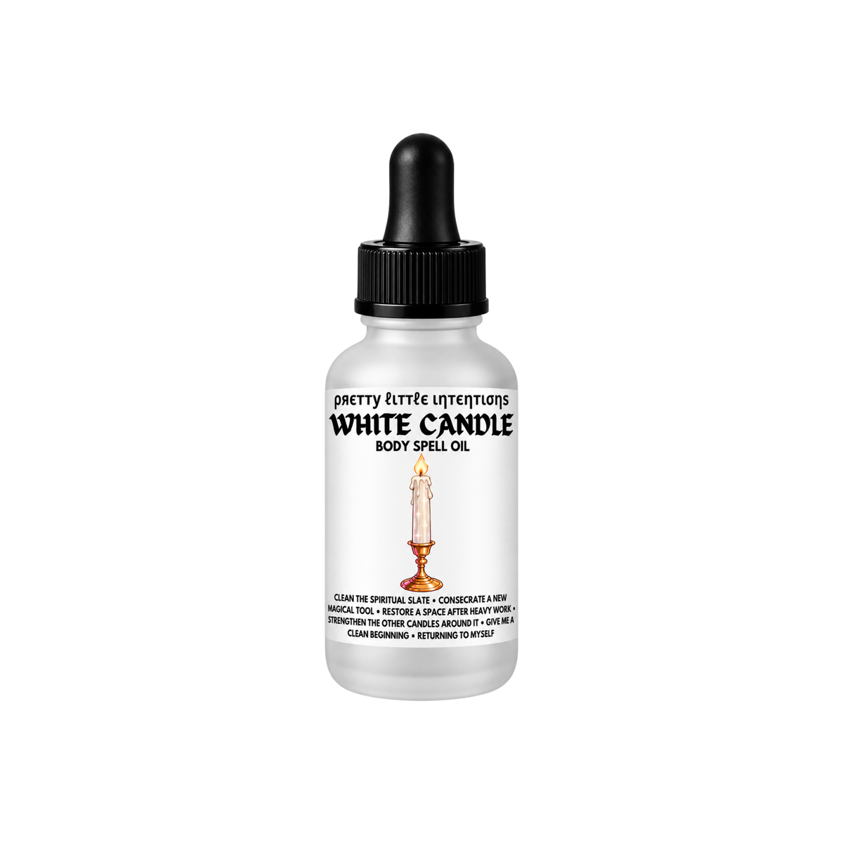 White Candle Spell Oil | SHIPS LATE NOVEMBER