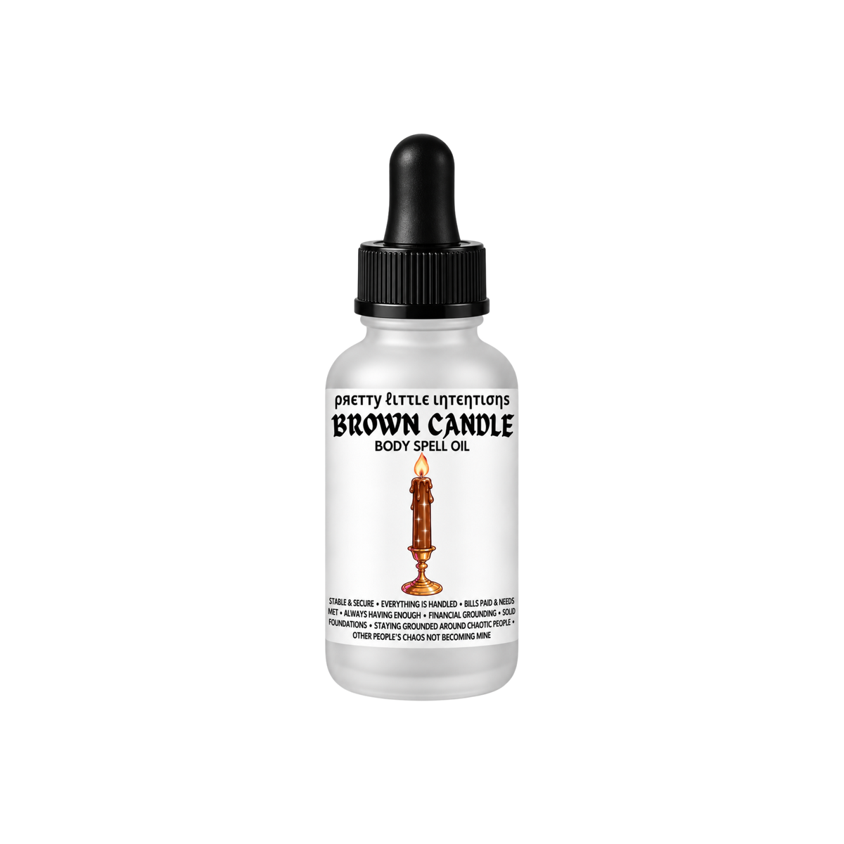 Brown Candle Spell Oil | SHIPS LATE NOVEMBER