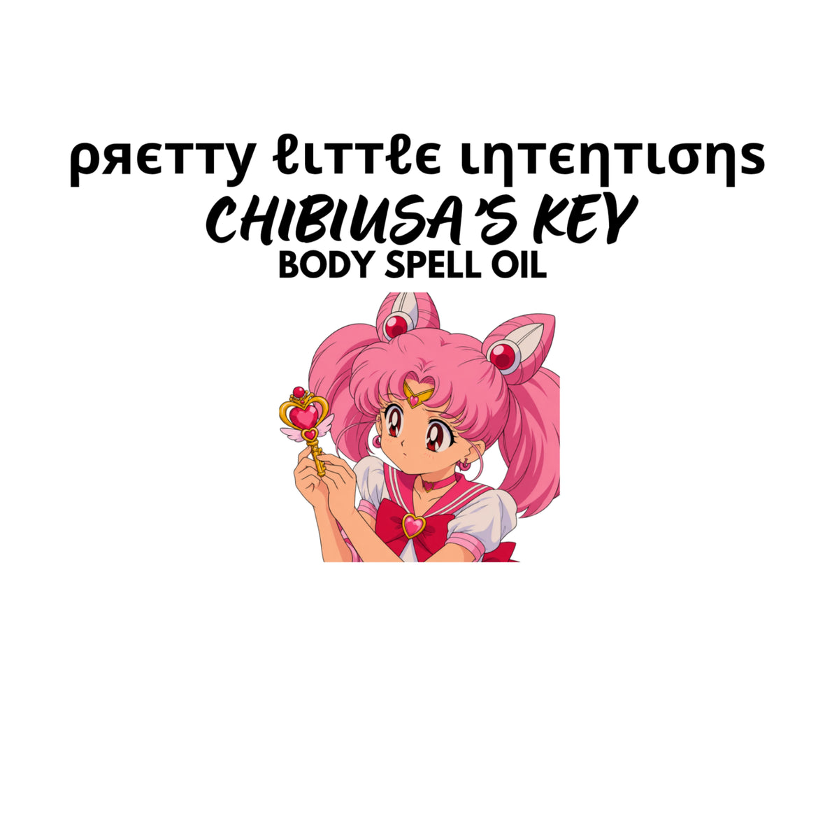 Chibiusa’s Key Body Spell Oil PRE-ORDER SHIPS BY MID DECEMBE