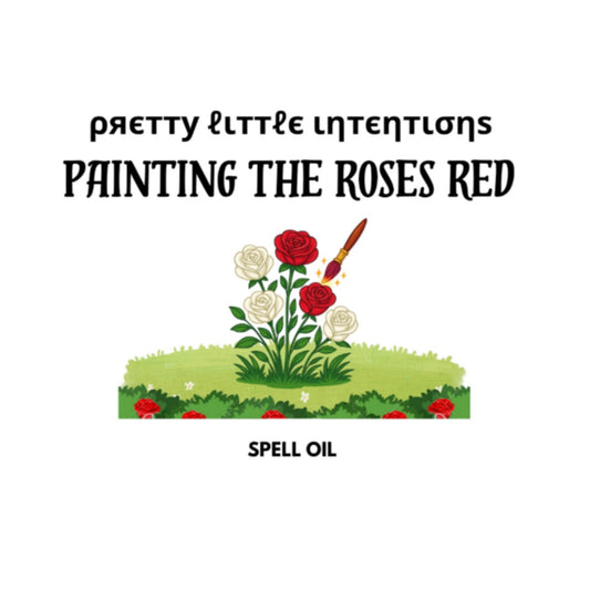 Painting the Roses Red Spell Oil