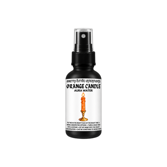 Orange Candle Aura Water 2oz | SHIPS EARLY DECEMBER