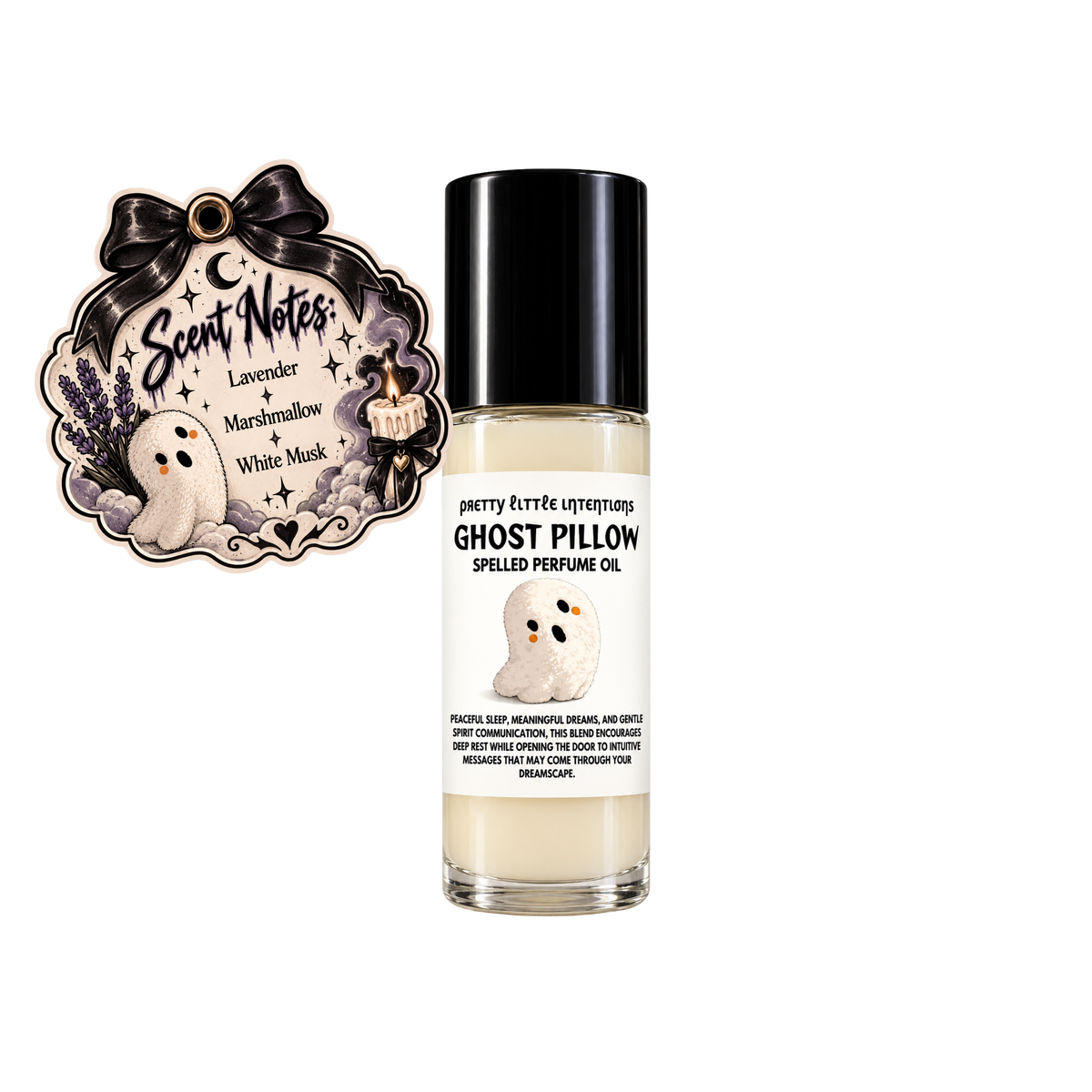 Ghost Pillow Spelled Perfume Oil | PRE-ORDER Ships MID OCTOBER
