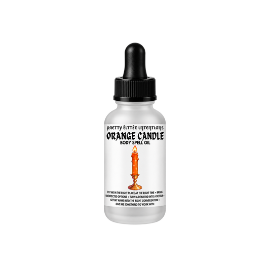 Orange Candle Spell Oil | SHIPS LATE NOVEMBER