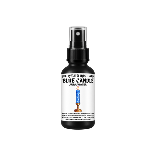 Blue Candle Aura Water 2oz | SHIPS EARLY DECEMBER