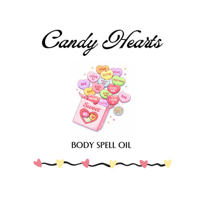Candy Hearts Body Spell Oil Limited Edition *PRE-ORDER*