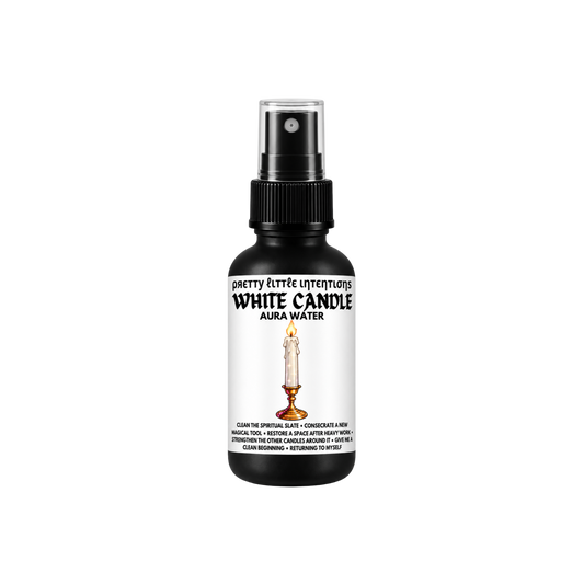 White Candle Aura Water 2oz | SHIPS EARLY DECEMBER
