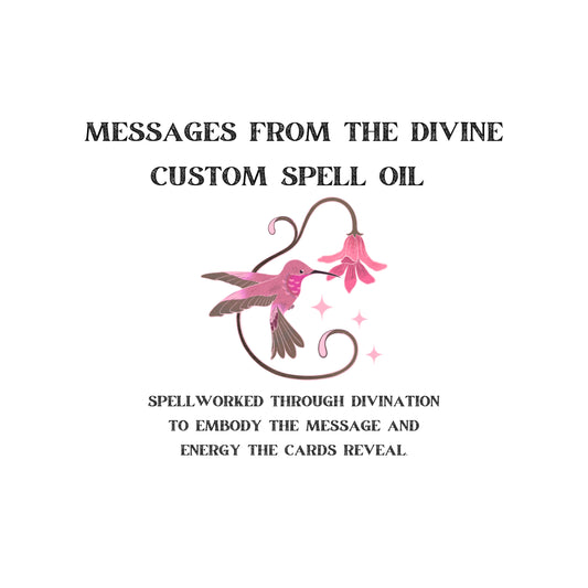 Messages from the Divine Spell Oil